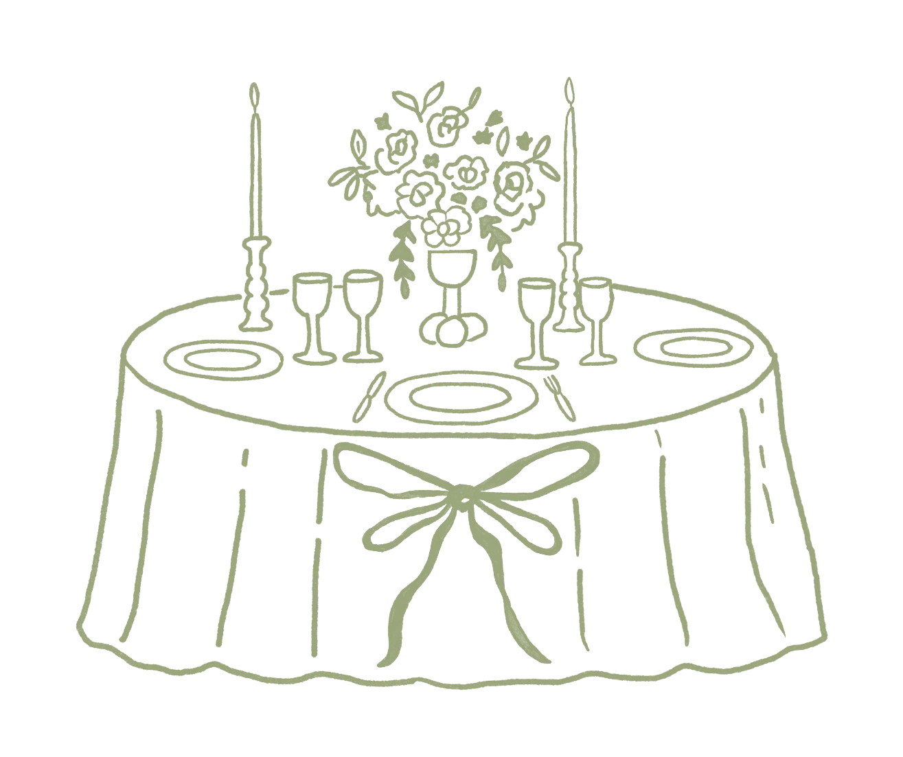 Mesa de celebración